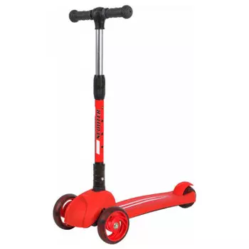 Самокат кикборд Novatrack RainBow красный 120f.rainbow.rd20