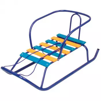 Санки детские ветерок-1 со спинкой ника-480