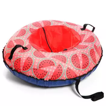 Санки-ватрушка арбузик 100 см фани сани 80930