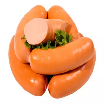 Сардельки обыкновенные газ/уп сагуновский мясокомбинат