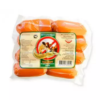 Сардельки вегетарианские 500г пикантные