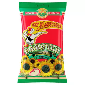 Семечки подсолнечника от мартина 100г отборные