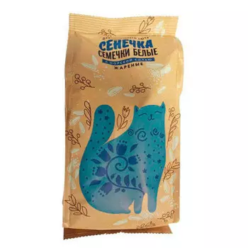 Семечки подсолнечника сенечка 60г белые соленые