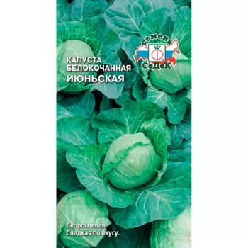 Семена белокочанной капусты Июньская 0,5г