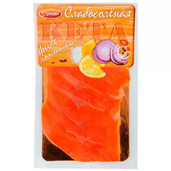 Семга гурман 100г ломтики с/с в/у