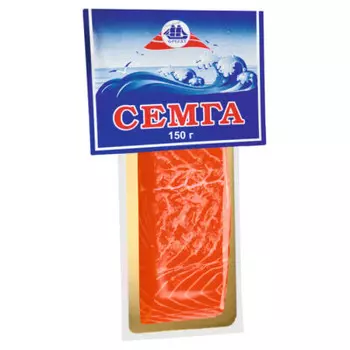 Семга с/с в/уп кусок 150г фрегат