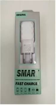 Сетевое зарядное устройство смарт 2 выхода 2а 1а