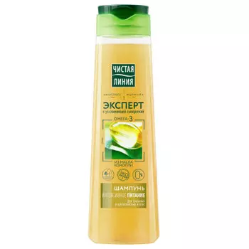 Шампунь Чистая Линия 400мл интенсивное питание