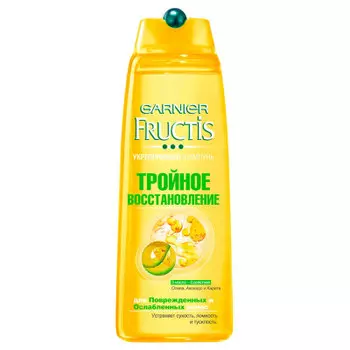 Шампунь фруктис 250мл тройное восстановление