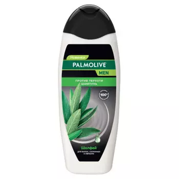 Шампунь палмолив мен 450 мл против перхоти с экстрактом шалфея