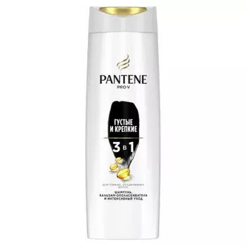 Шампунь Pantene 360мл 3в1 густые и крепкие