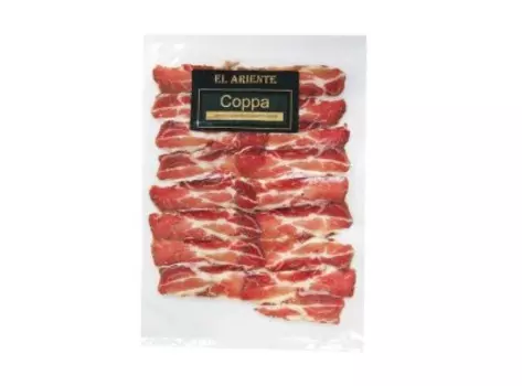 Шейка свиная coppa б/к с/к 100 г в/у нарезка губкинский мк