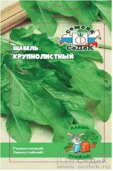 Щавель крупнолистный 0.5 г даёшь урожай