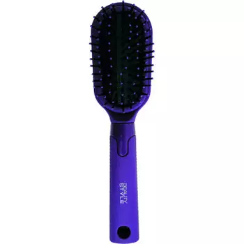 Щетка для волос Beauty Style с прорезями мини овальная 58051в