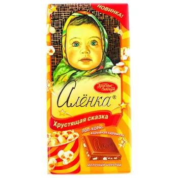 Шоколад Аленка 90г хрустящая сказка Красный Октябрь