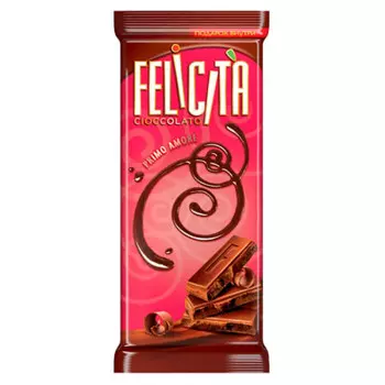 Шоколад Felicita 90г молочный