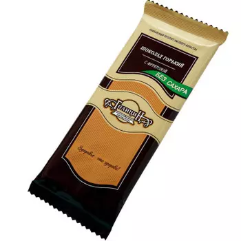 Шоколад ГолициН 60г горький на фруктозе вишневогорская кф