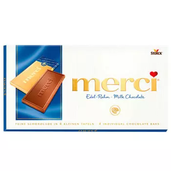 Шоколад Merci 100г молочный Storck