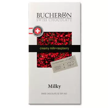 Шоколад бушерон 100 г молочный с малиной манчестер энтерпрайз окно