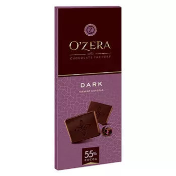 Шоколад Ozera 90г Dark 55% горький