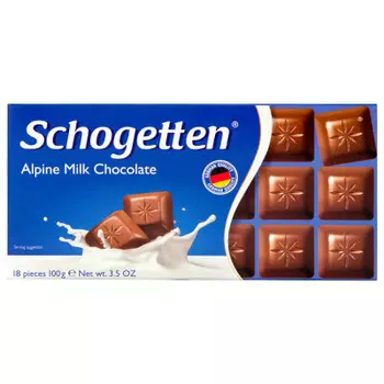 Шоколад шогеттен 100 г молочный