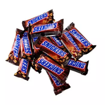 Шоколадные батончики сникерс minis Mars