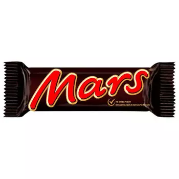 Шоколадный батончик Mars 50г Mars