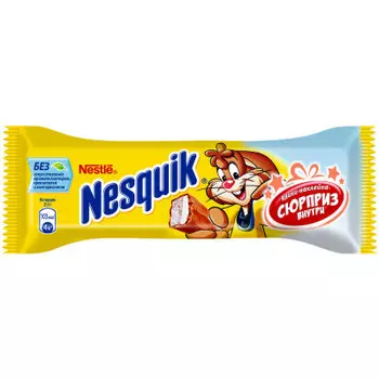 Шоколадный батончик Nesquik 43г