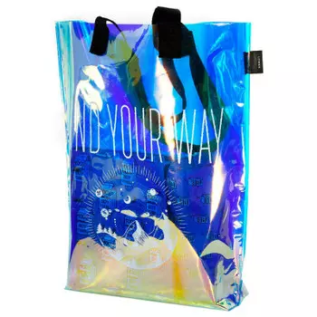 Шопер Lorex голограмма с принтом серия гороскоп