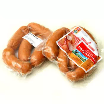 Шпикачки покровские 3 сорт изделие колбасное из мяса птицы красная поляна