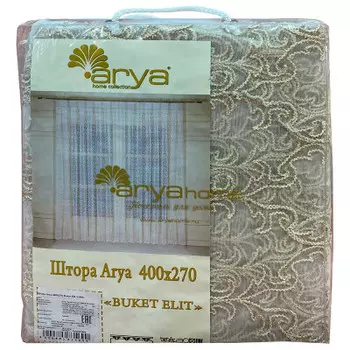 Штора aрия 400 x270 буке элит белый