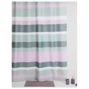 Штора для ванной Absolut Home 180*180 см полосы полиэстер