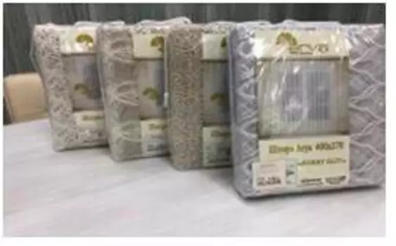 Штора-тюль Ария 400x270 букет элит золото