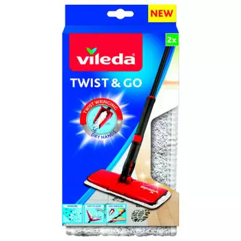 Швабра Vileda Twist&amp;Go отжим 158783