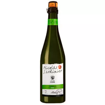 Сидр яблочный газированный Nicolas Jardinier 5,5% 0,75л