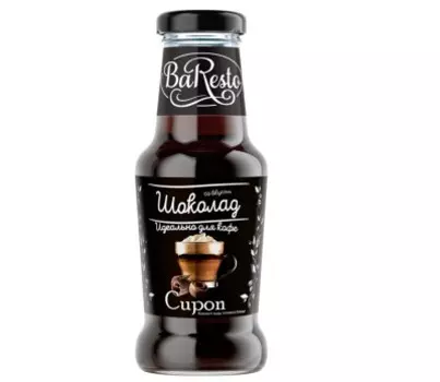 Сироп баресто 300 г шоколад