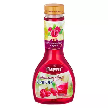 Сироп папричи 430 г малиновый пэт