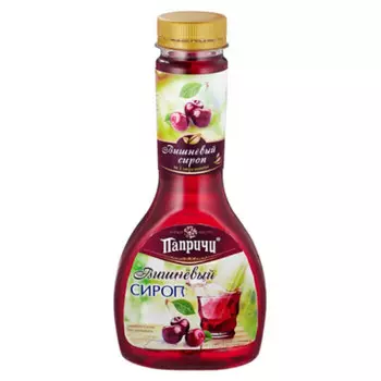 Сироп папричи 430 г вишневый пэт