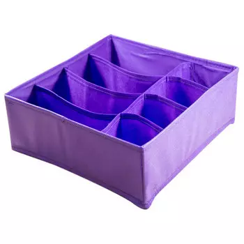 Система хранения Save&amp;Soft 8 отд 30*30*10 см неткан материал фиолетовый aft-181105