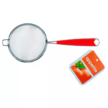 Сито 8 см аппетит пластмассовая ручка