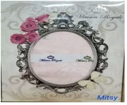 Скатерть 160 х220 mitsy пудра