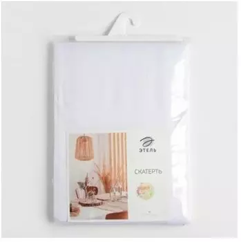 Скатерть этель уютный 150*220 см белый