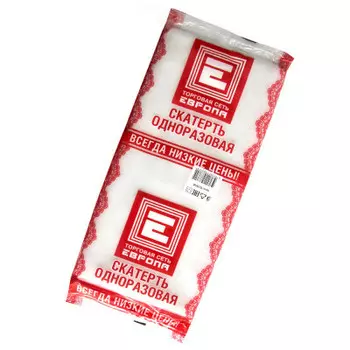 Скатерть Европа белая 110х140мм