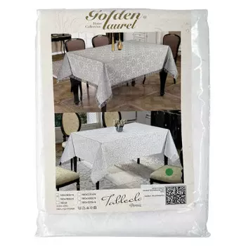 Скатерть голден лаурель 140*180 см белый