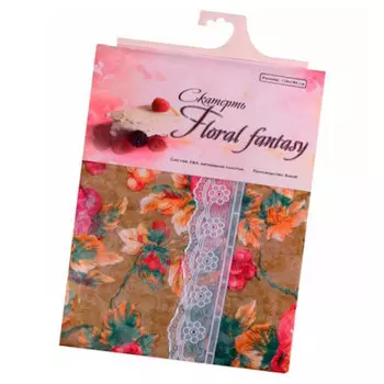 Скатерть пвх floral fantasy 110х140см