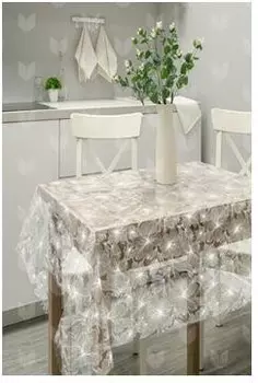 Скатерть пвх столовая муза 110 х132 см 7097