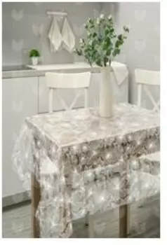 Скатерть пвх столовая муза 132 х180 см 7098