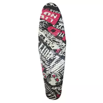 Скейтборд граффити черный 3142
