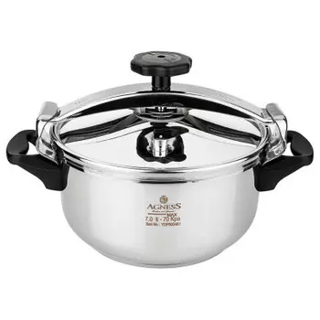 Скороварка 7л Agness нержавеющая сталь 936-107