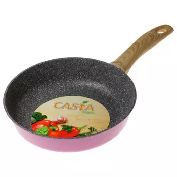 Сковорода 24 см каста розовый кр24-св/л кр24-св/л